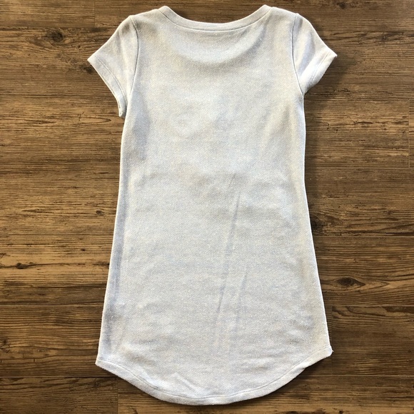 Embroidered flower appliqué distressed dress - Picture 14 of 14